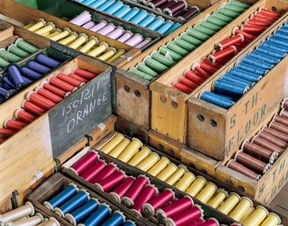 在这家纱线厂,可以看到美国纺织业的现状