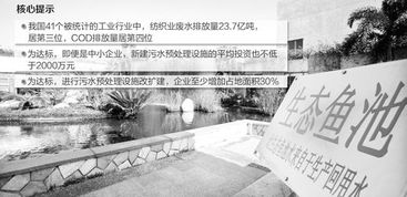 纺织业再遇“水箍咒” 1月起污水排放标准升级，行业洗牌加速