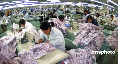 不惧人民币升值 一季度中国纺织业赢利能力增强